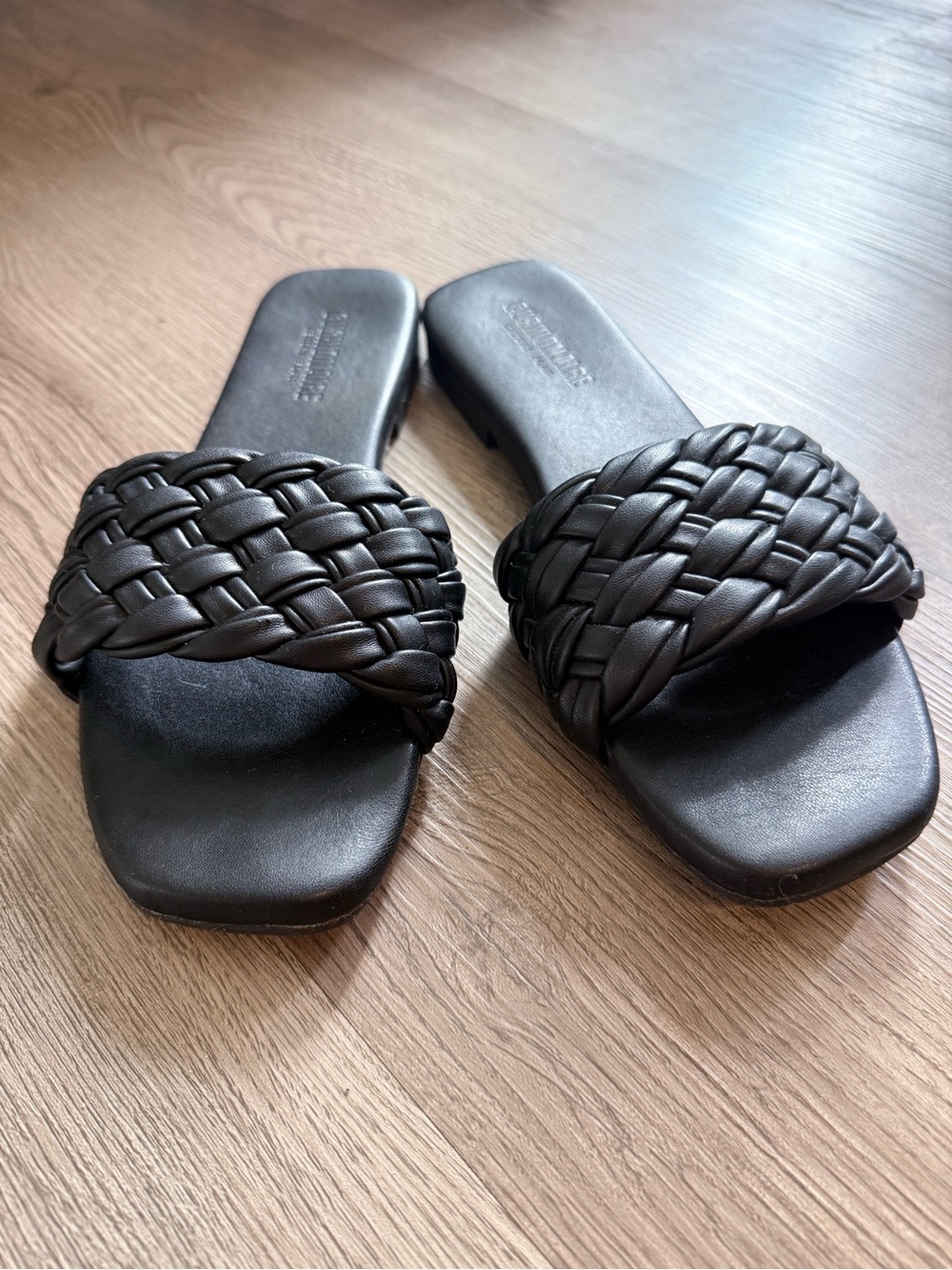 Black sandals